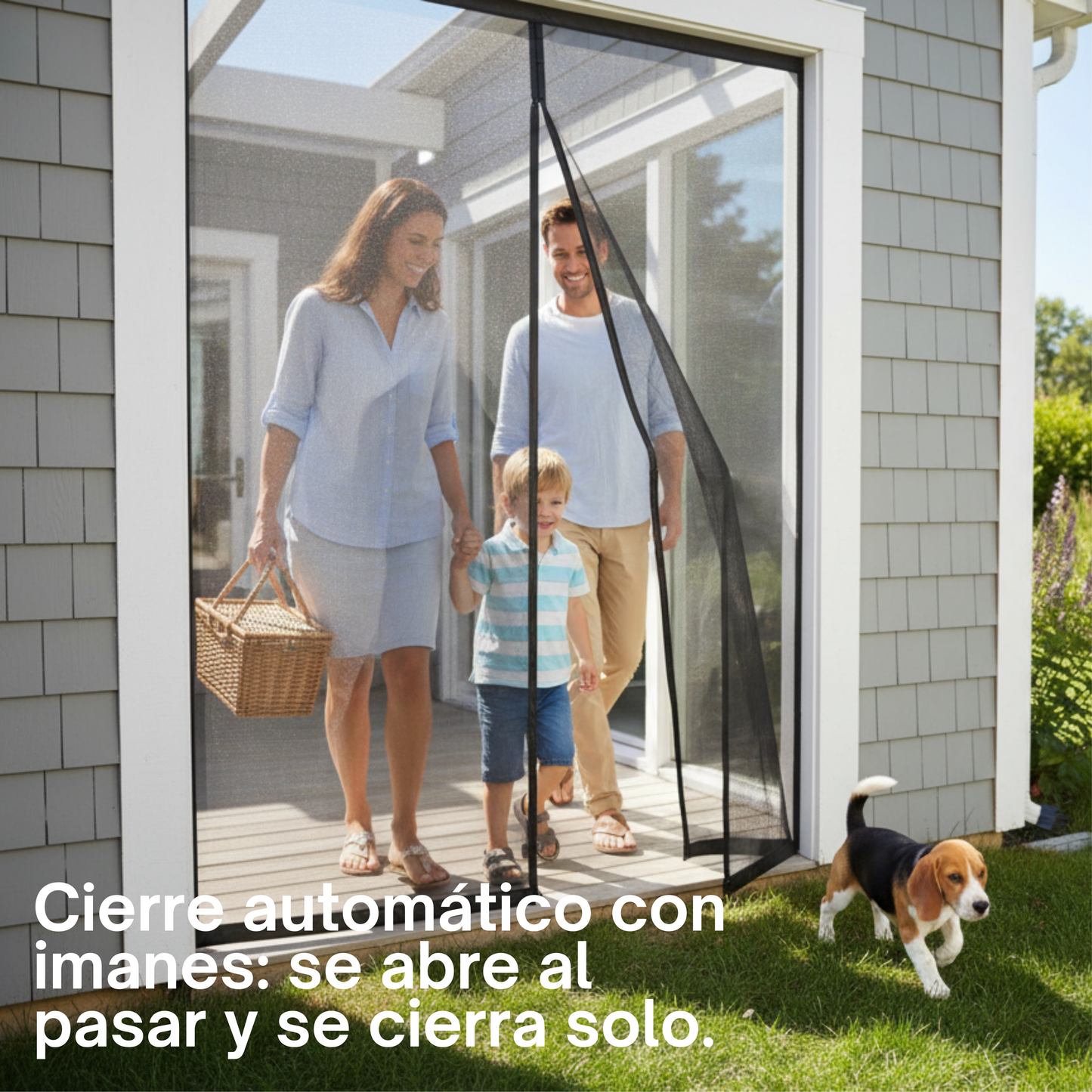 Malla Antimosquitos Magnética 210 cm x 100