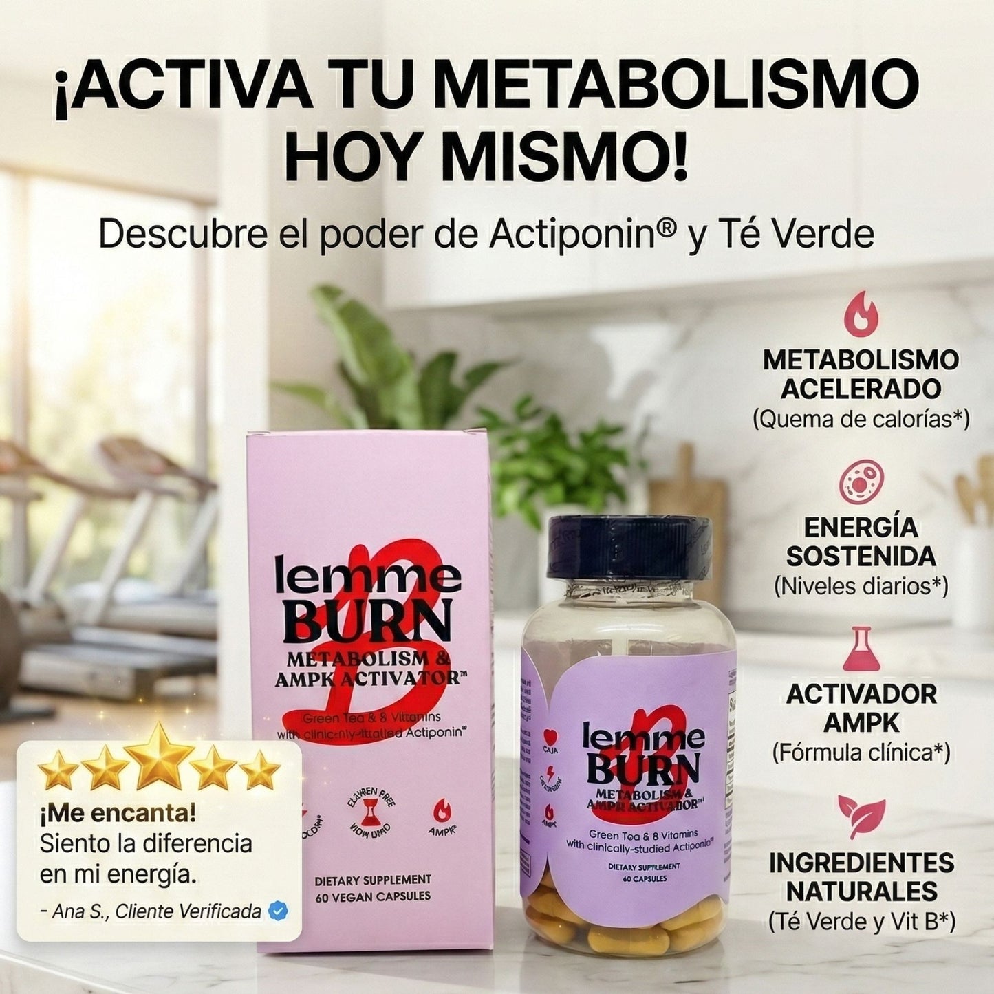 Lemme Burn™    El Suplemento Dale a tu metabolismo el impulso natural que estaba buscando