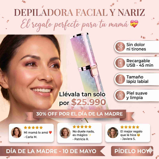 DEPILADORA FACIAL PORTATIL 2 EN 1 (se carga con USB)✨