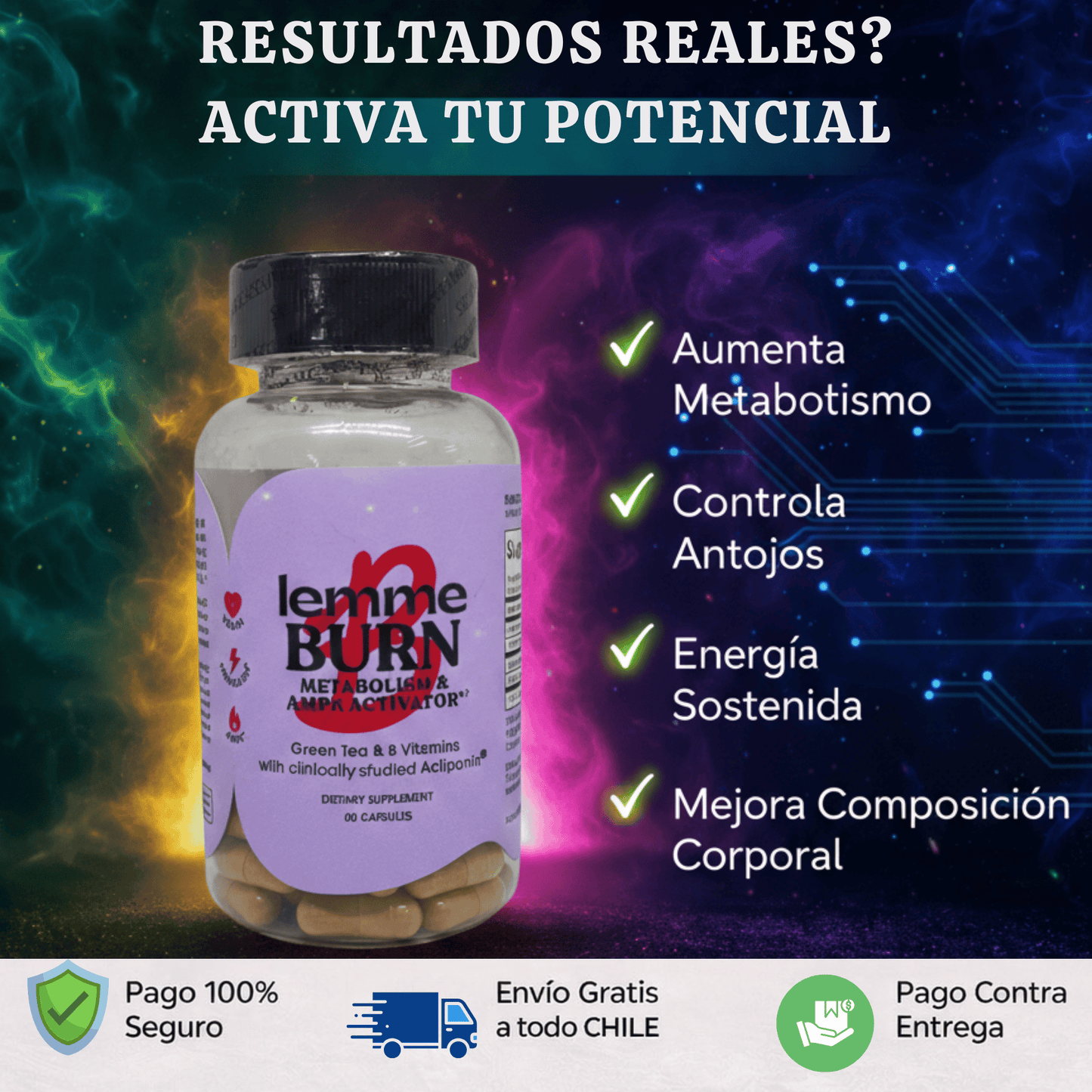 Lemme Burn™    El Suplemento Dale a tu metabolismo el impulso natural que estaba buscando