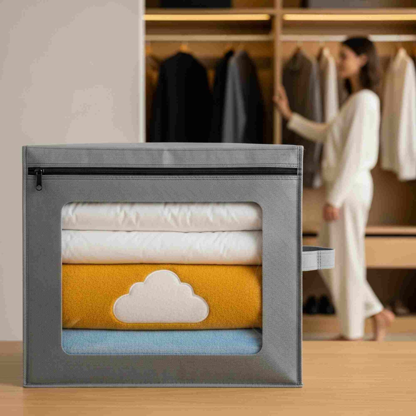 Caja Organizadora de Ropa HomeSpace™- Lleva 3 y Paga 1